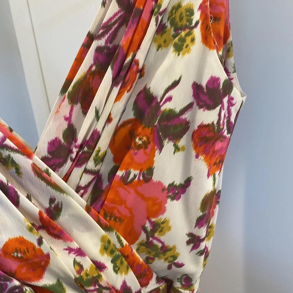 Vintage! floral wiggle dress - Picture 3 of 14